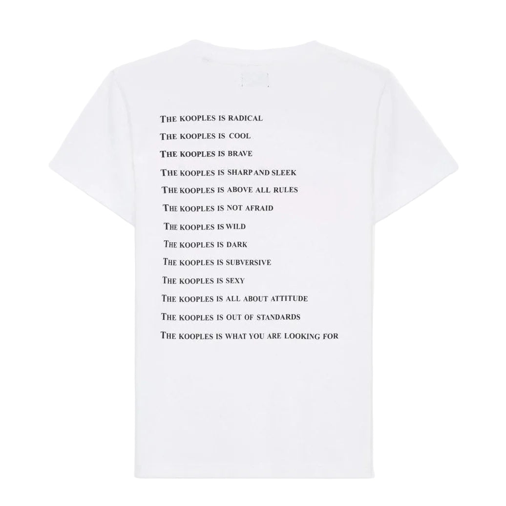 Tee-Shirt What Is Néon Blanc