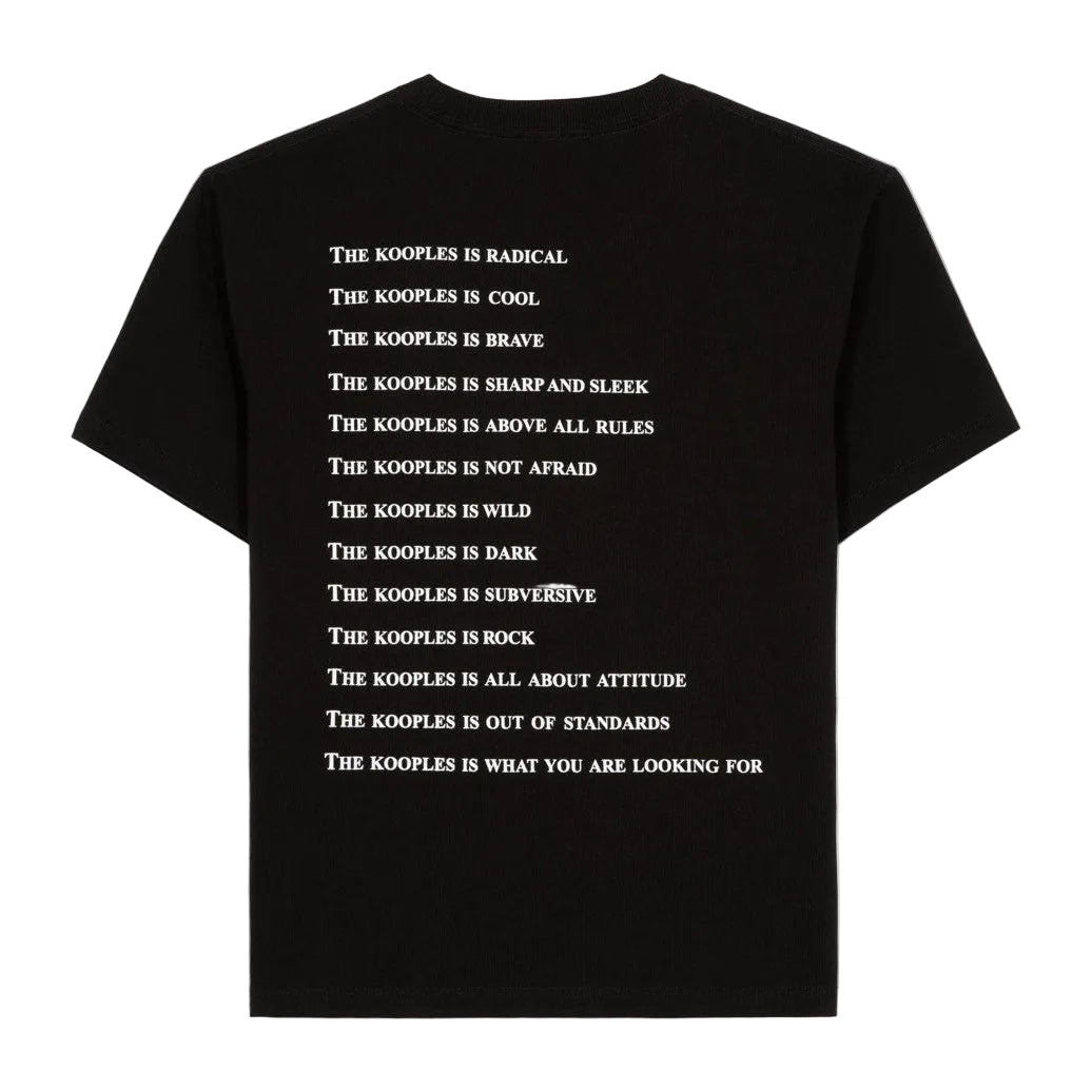 Tee-Shirt What Is Strass Noir